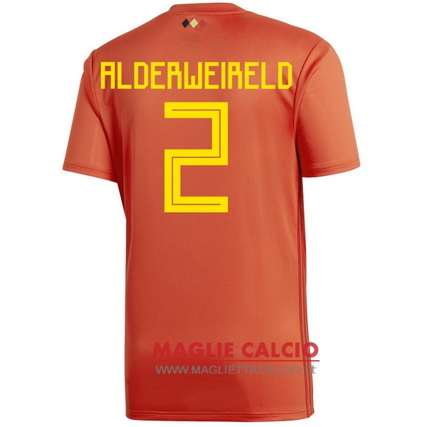 nuova maglietta belgio 2018 alderweireld 2 prima